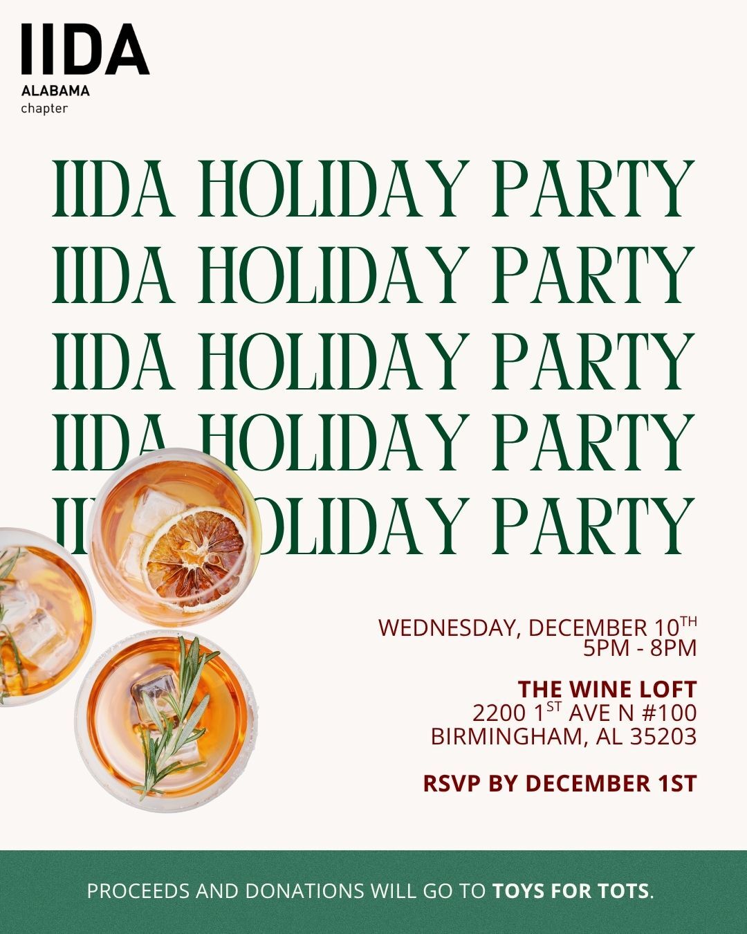 IIDA Alabama's 2025 HOLIDAY PARTY 